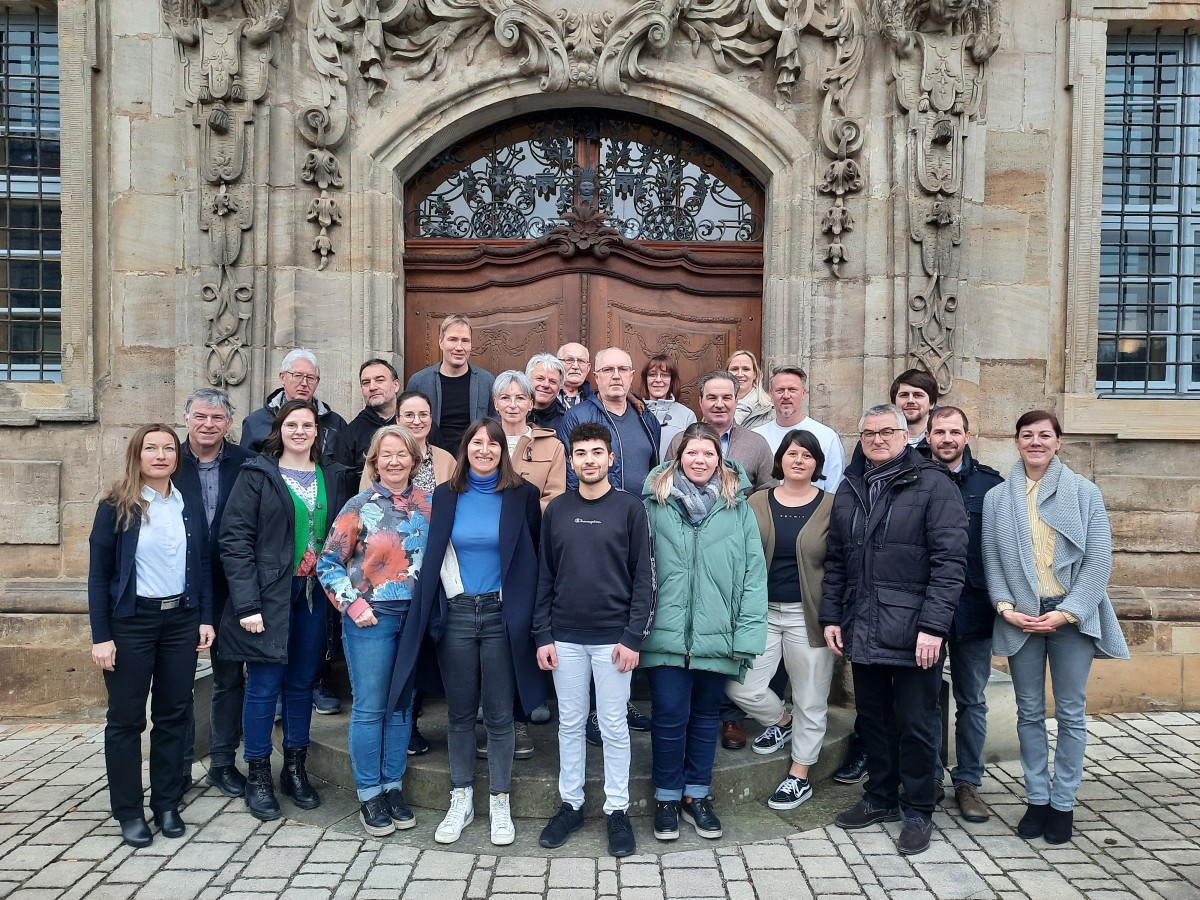 Gruppenfoto der Ortschaften Effeldorf, Mainleus, Nassach und Seubersdorf