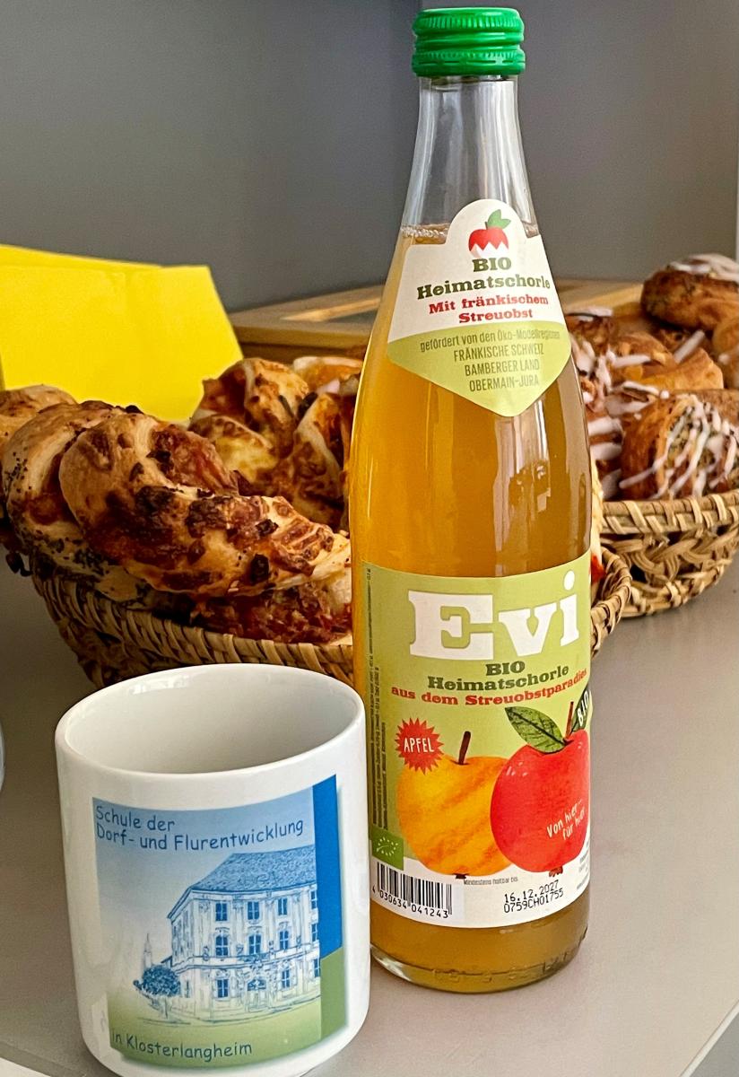 Flasche vor Essen